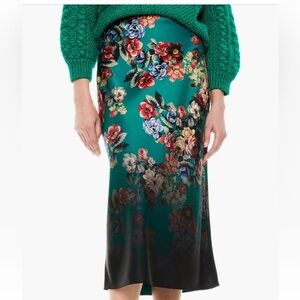 Alice and Olivia size 6 skirt floral pattern “Maeve” holiday style